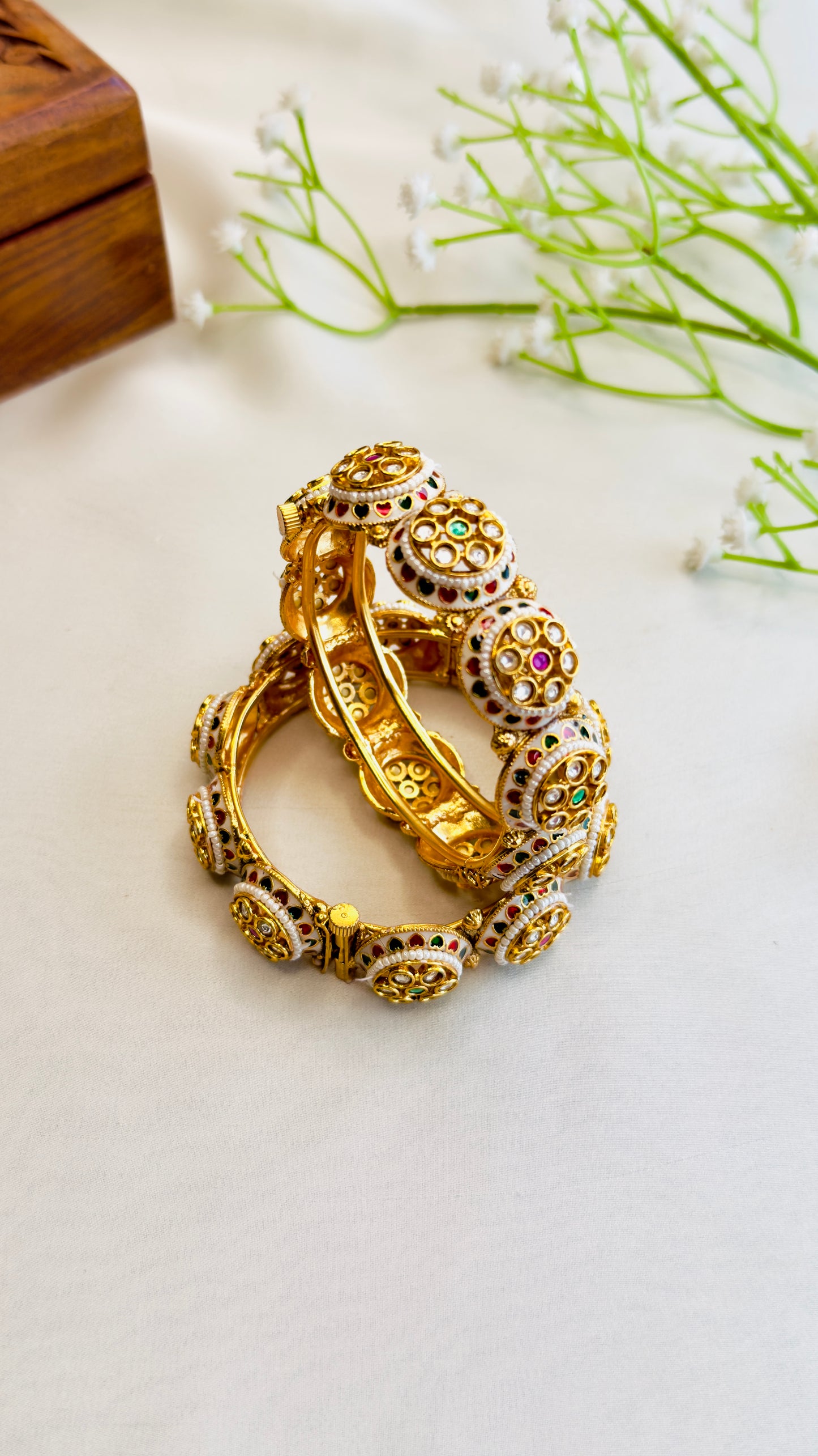 Beautiful Meenakari Bangles