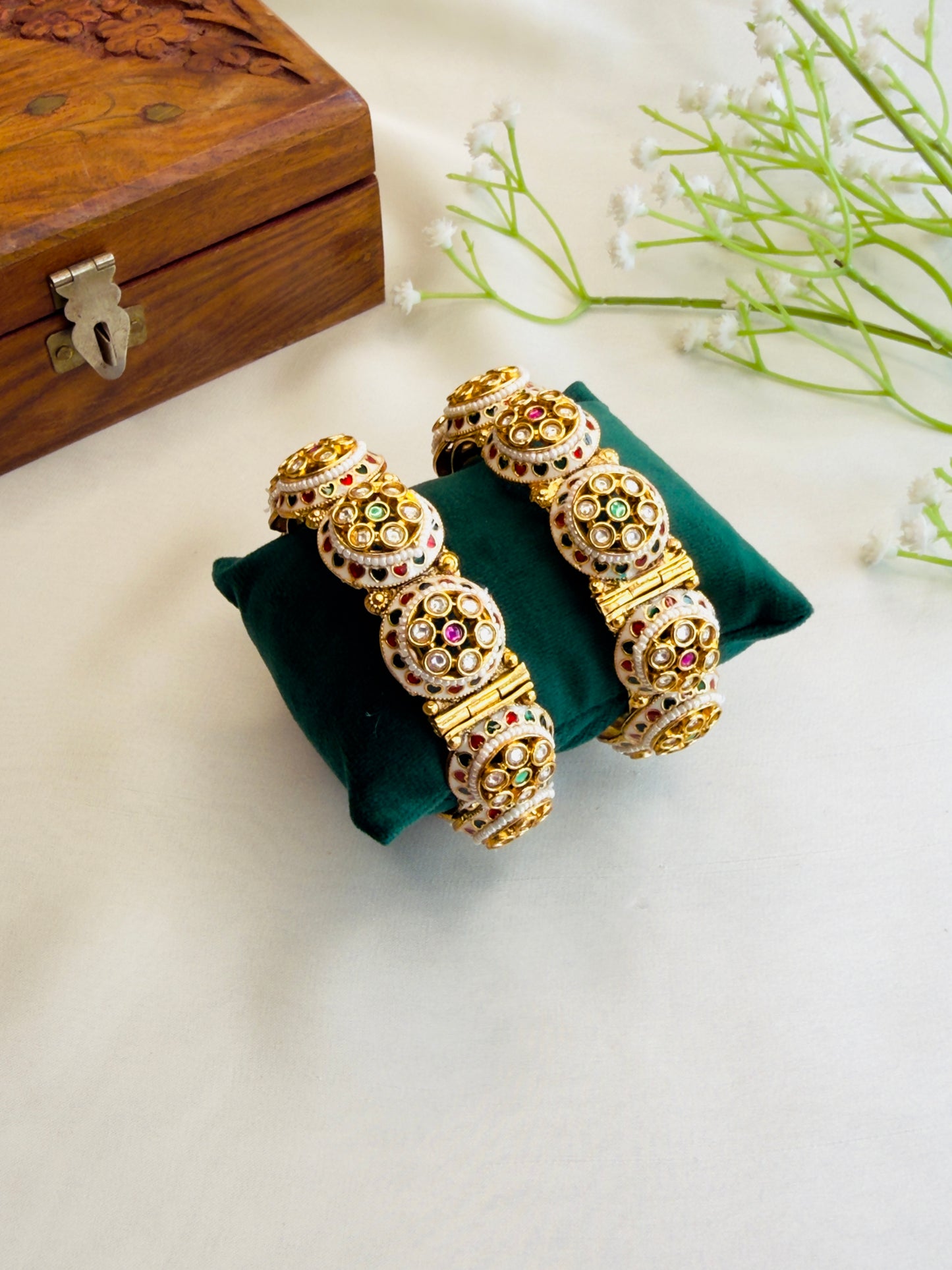Beautiful Meenakari Bangles
