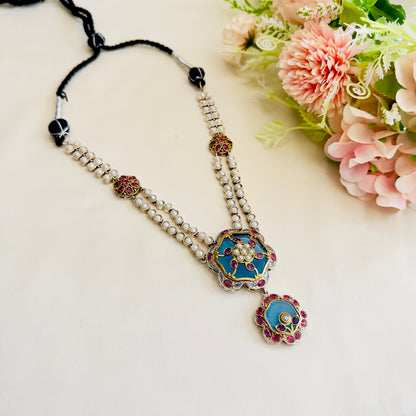 Long Multicolor Necklace Set