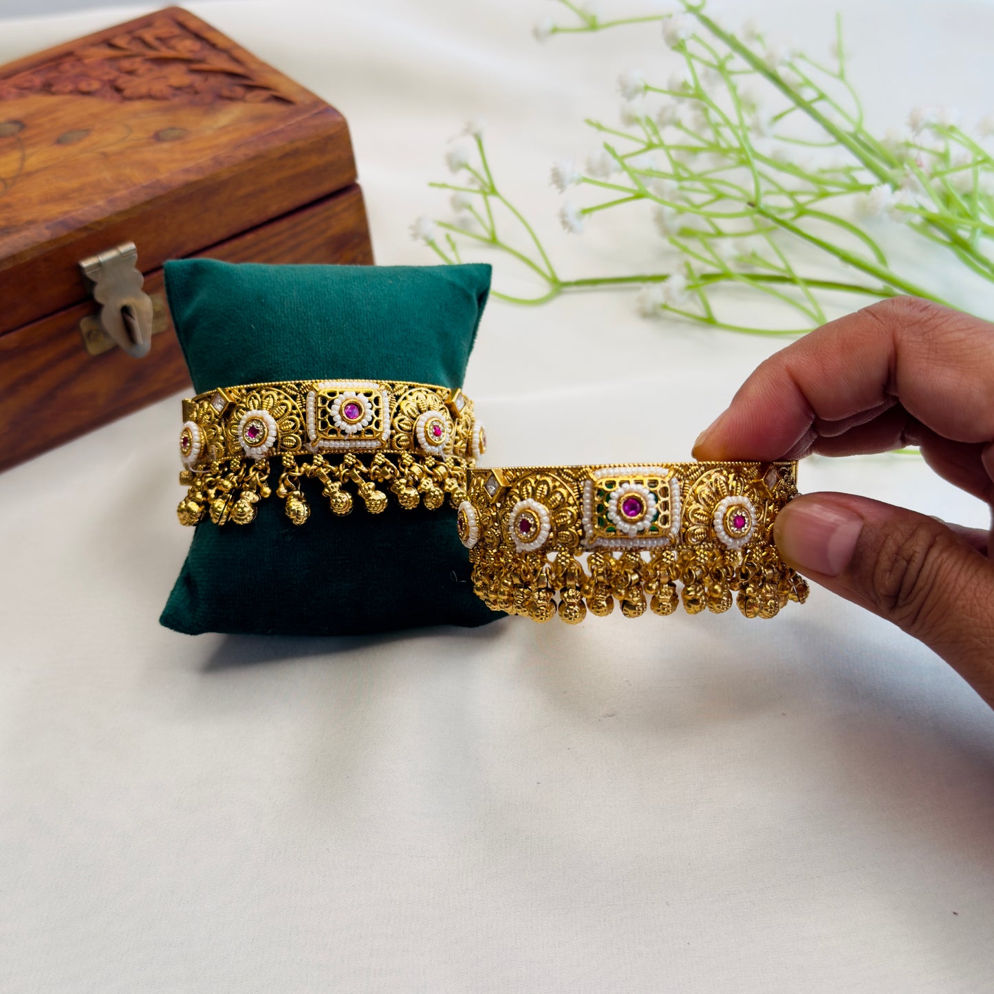 Beautiful Rajwadi Openable Bangles