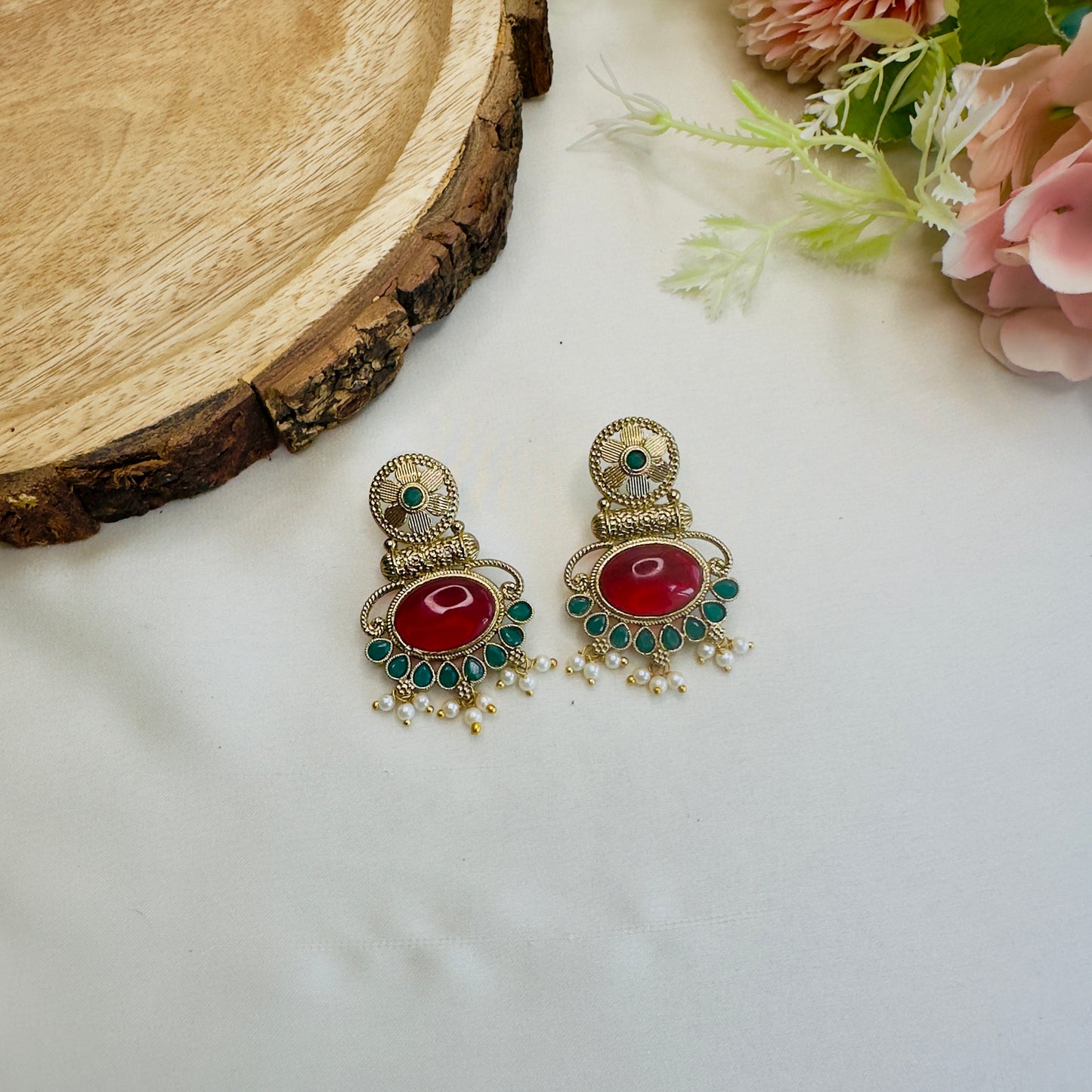 Apala Polish Monalisa Stone Earrings