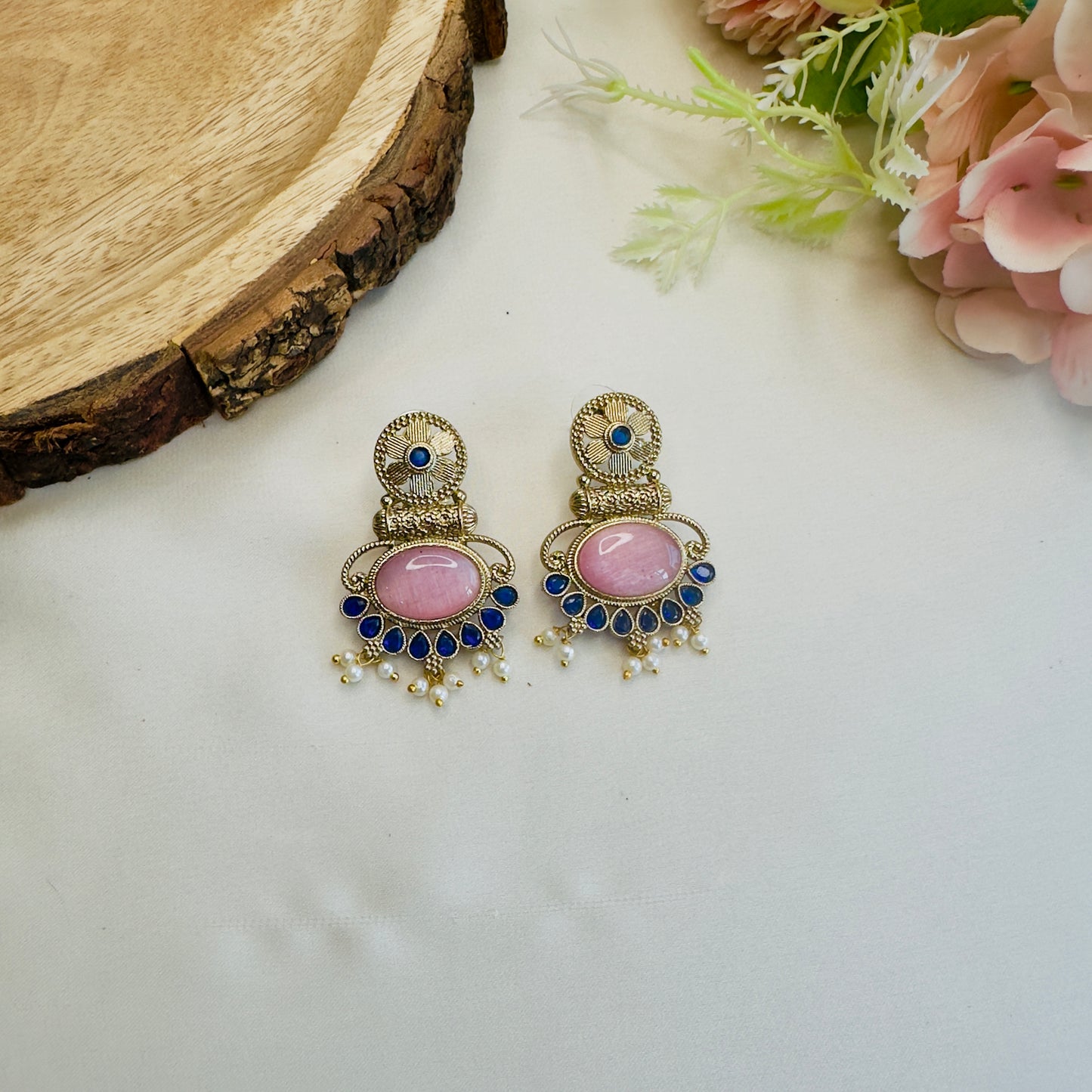 Apala Polish Monalisa Stone Earrings