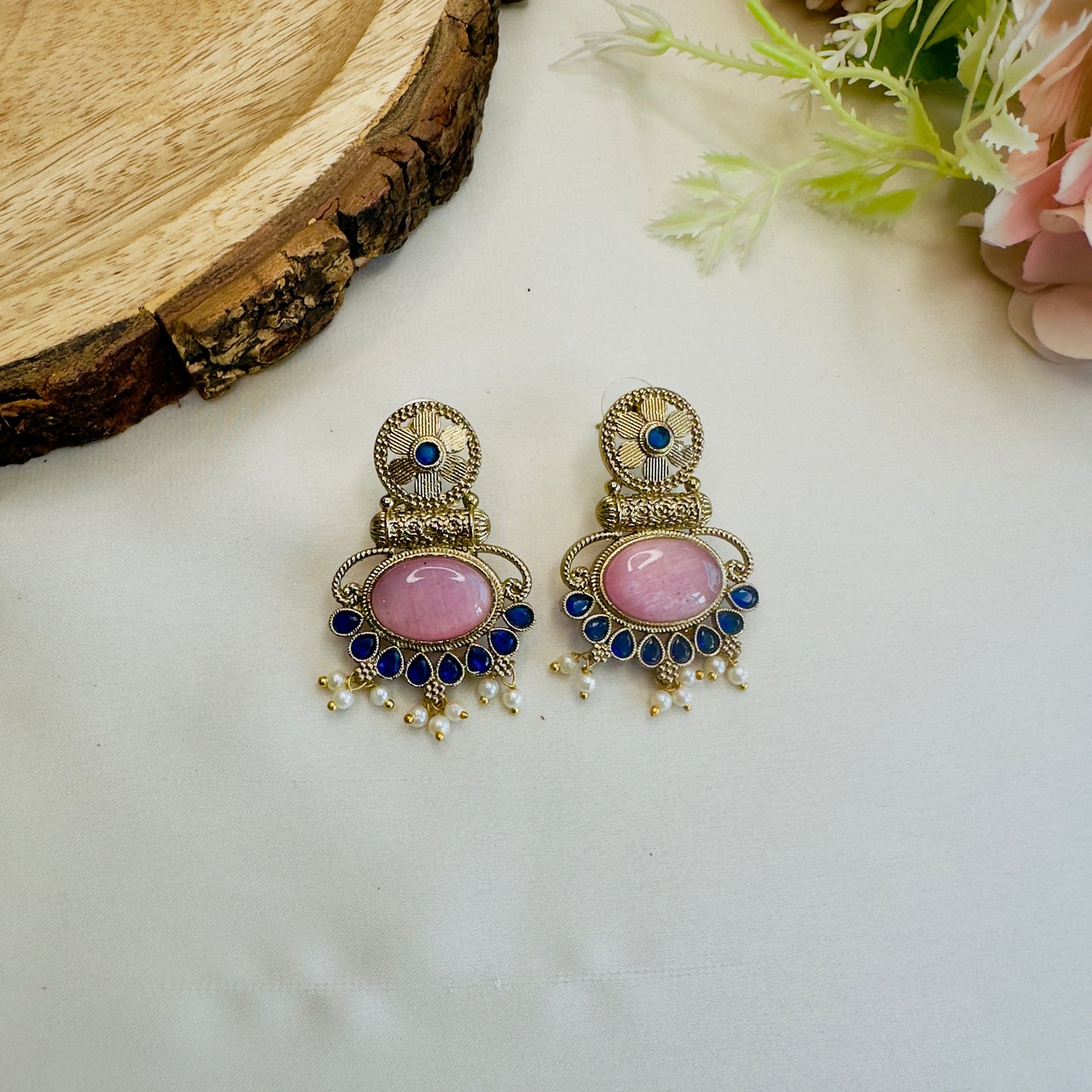 Apala Polish Monalisa Stone Earrings