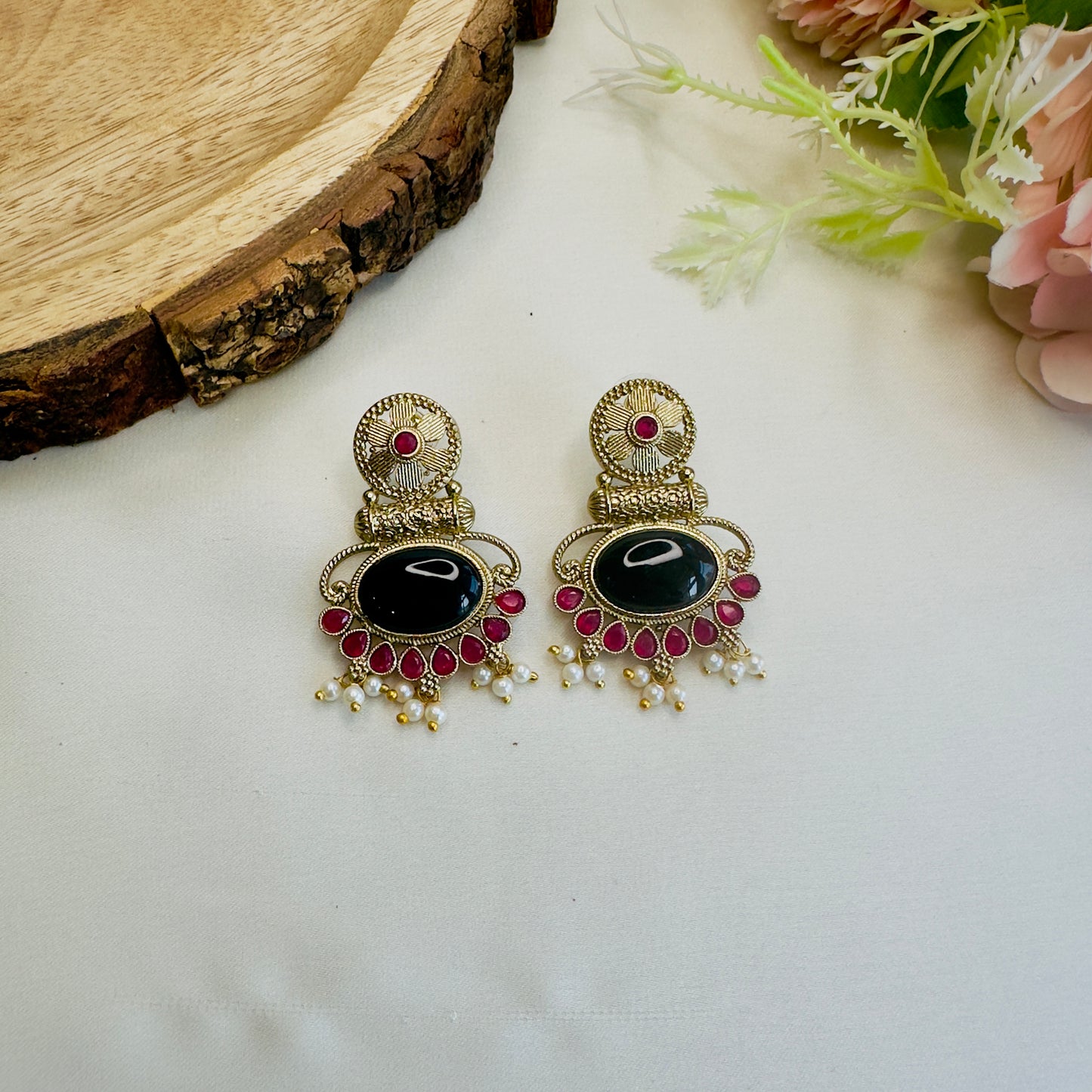 Apala Polish Monalisa Stone Earrings