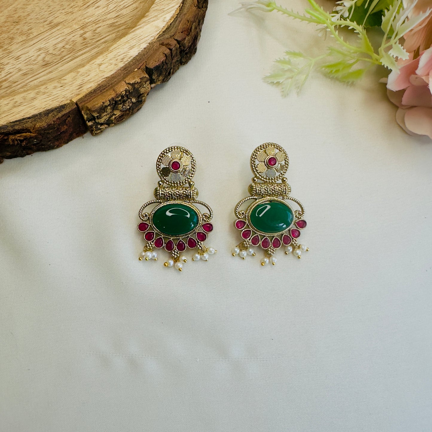 Apala Polish Monalisa Stone Earrings