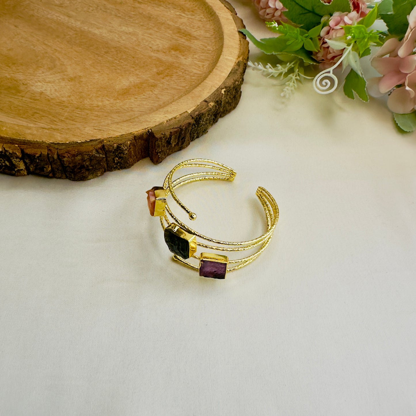 Three Stone Bracelet