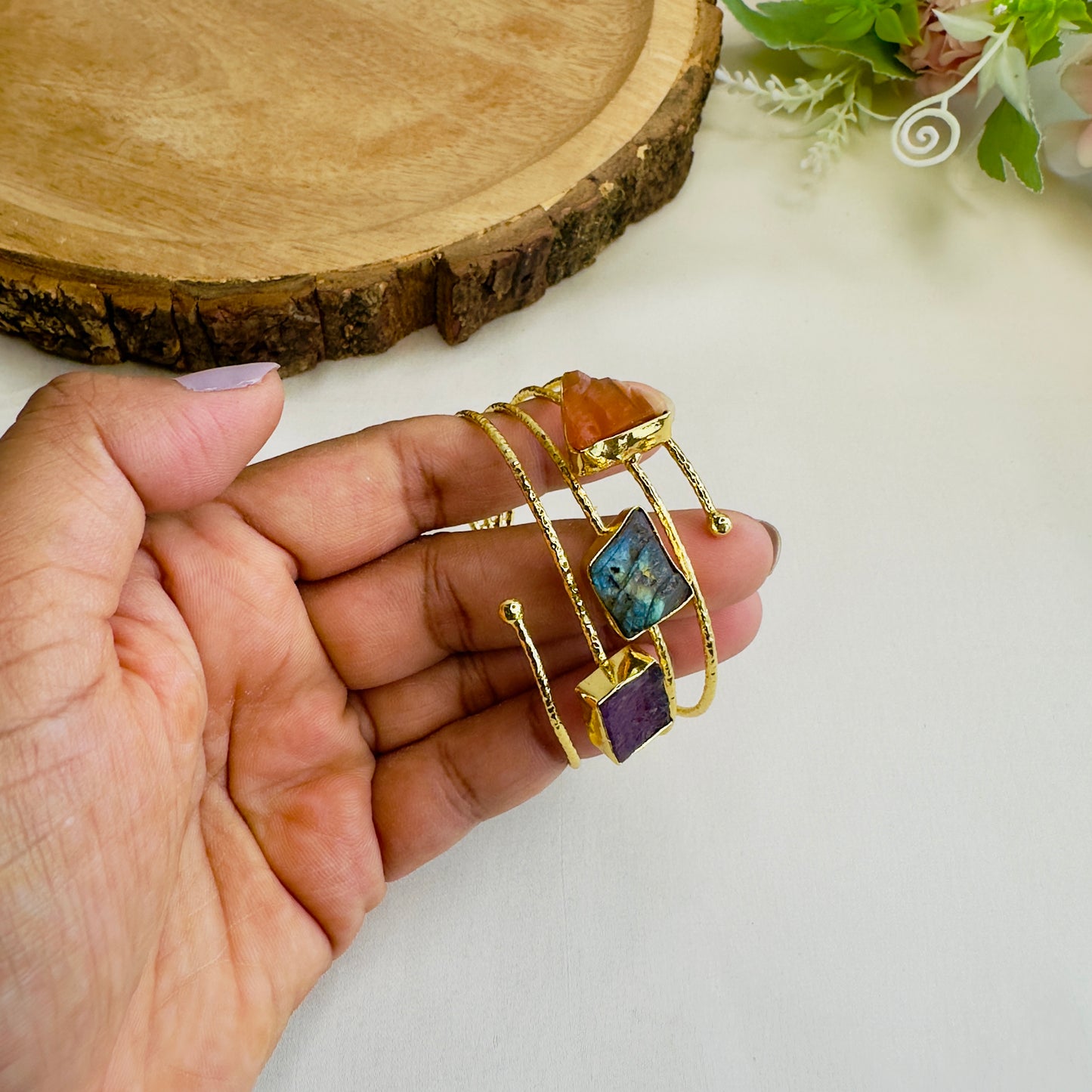 Three Stone Bracelet