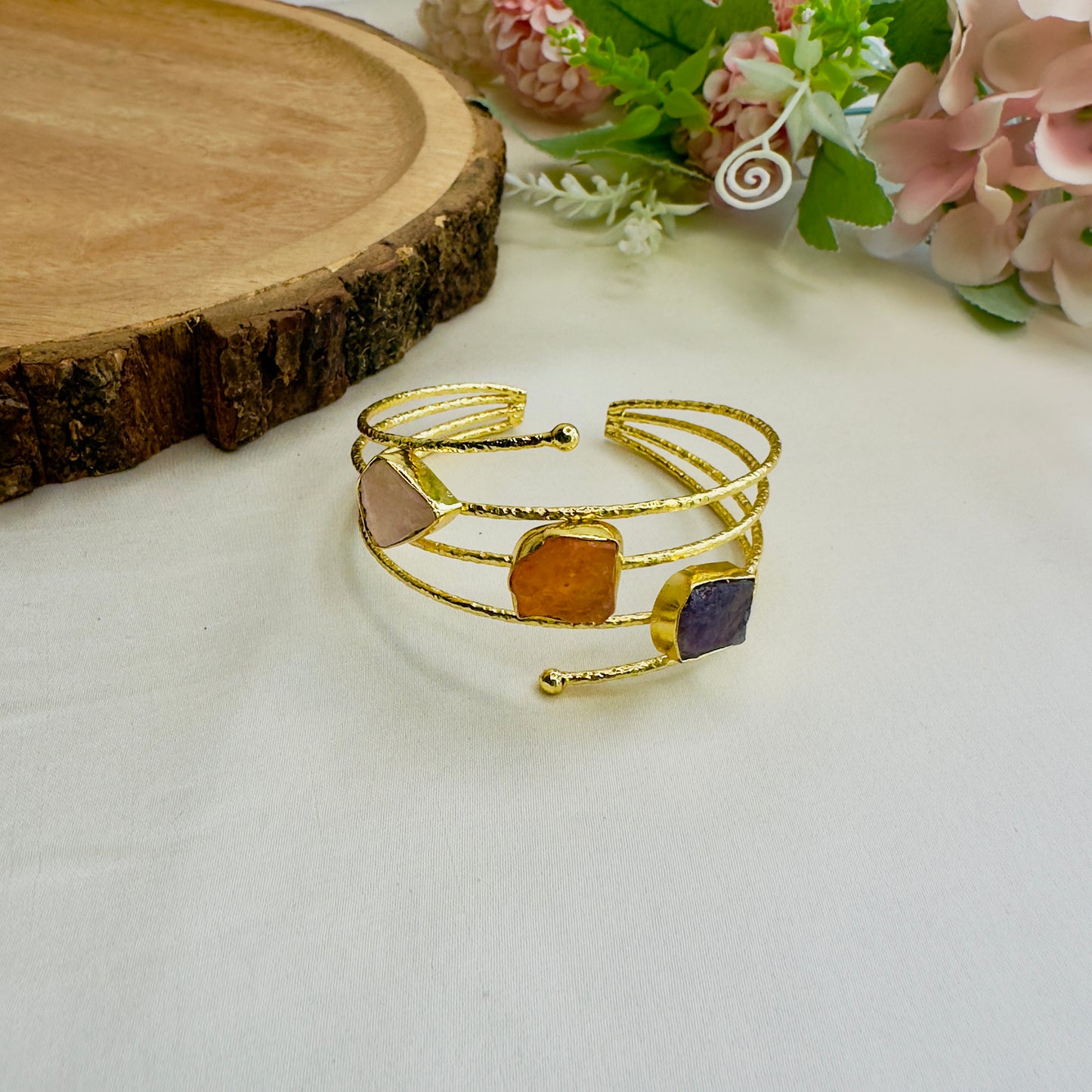 Three Stone Bracelet
