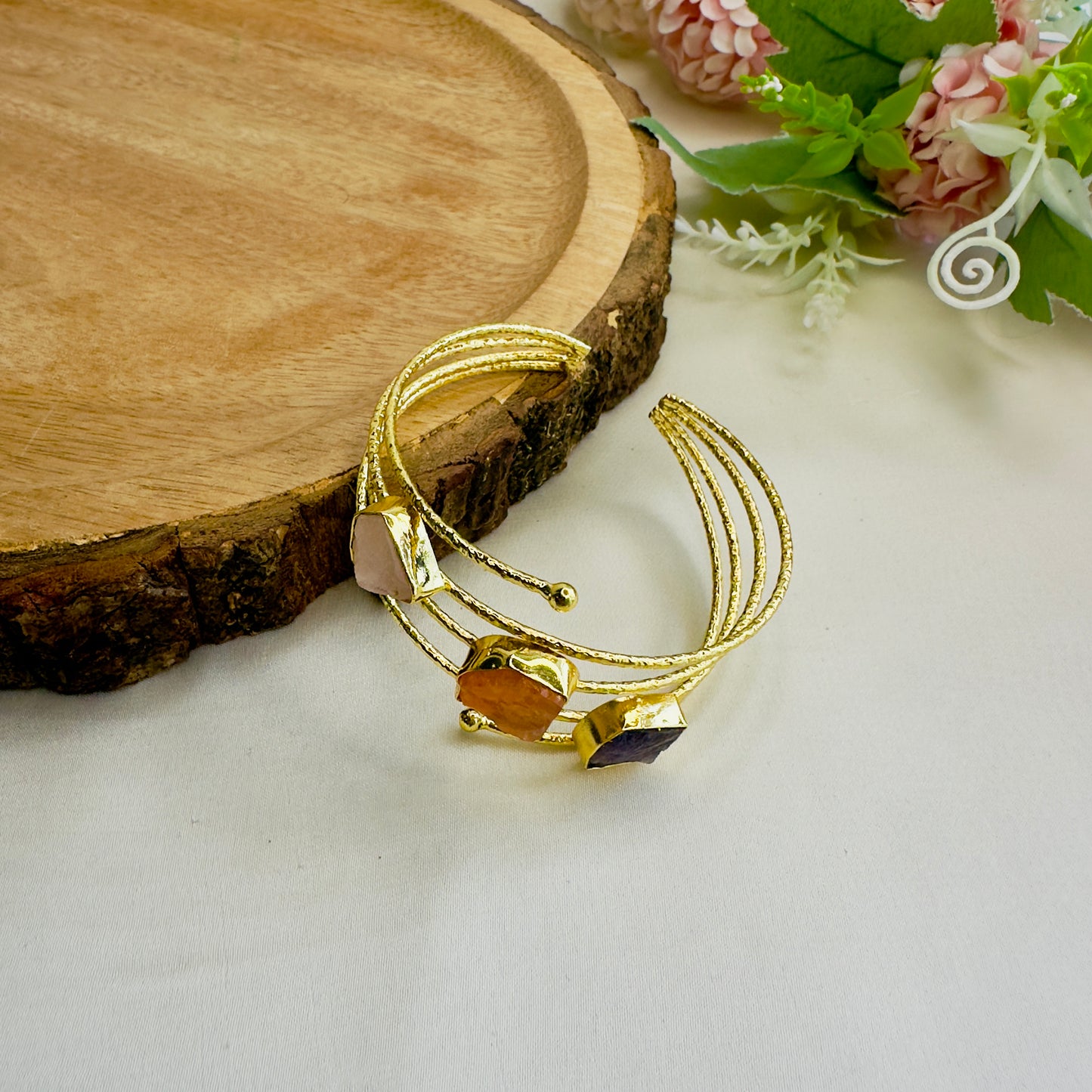 Three Stone Bracelet