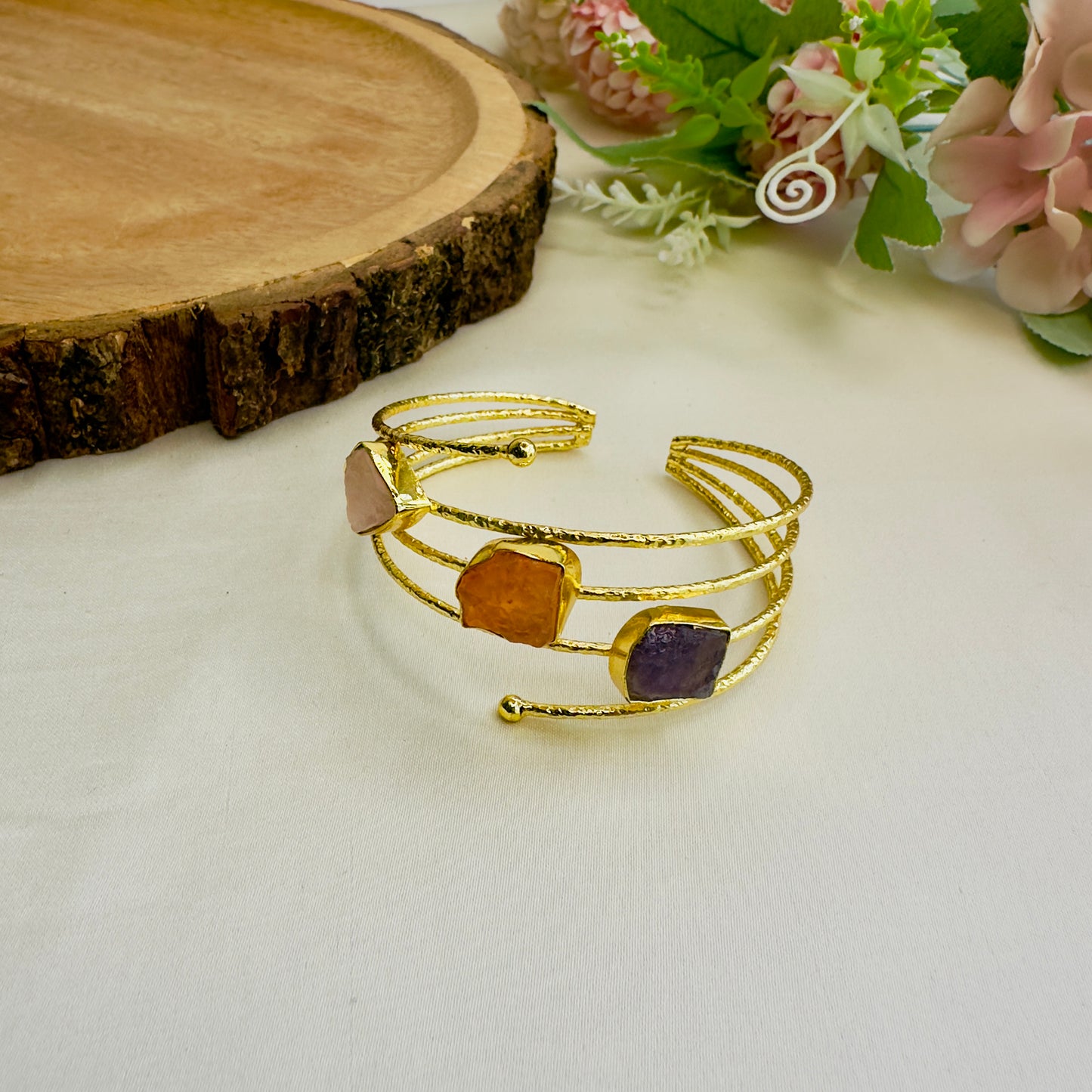Three Stone Bracelet