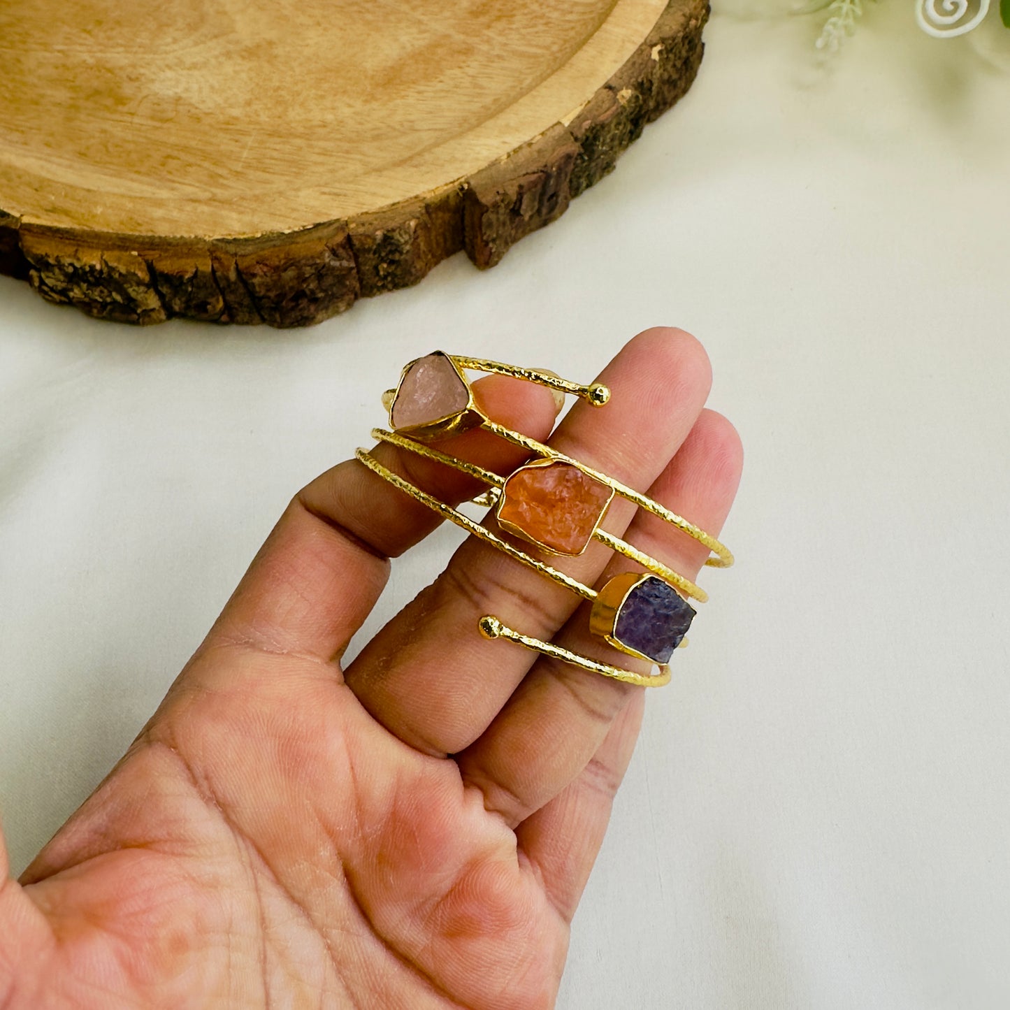 Three Stone Bracelet