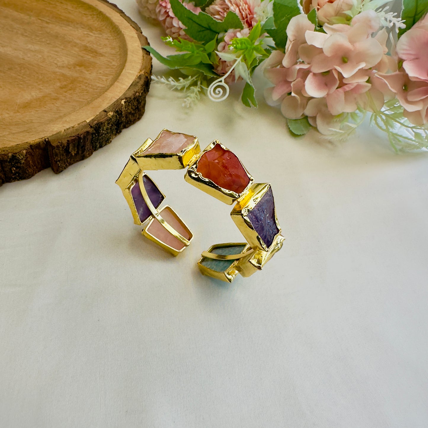 Multicolor Natural Stone Bracelet
