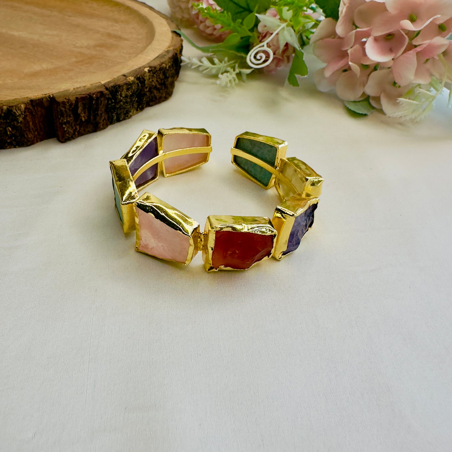 Multicolor Natural Stone Bracelet