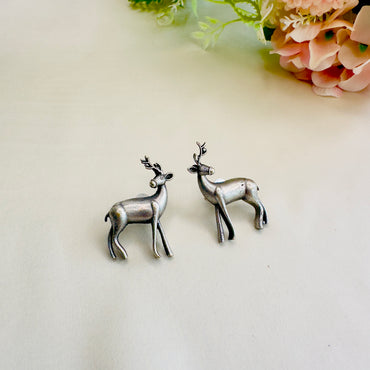 Deer Motif Studs