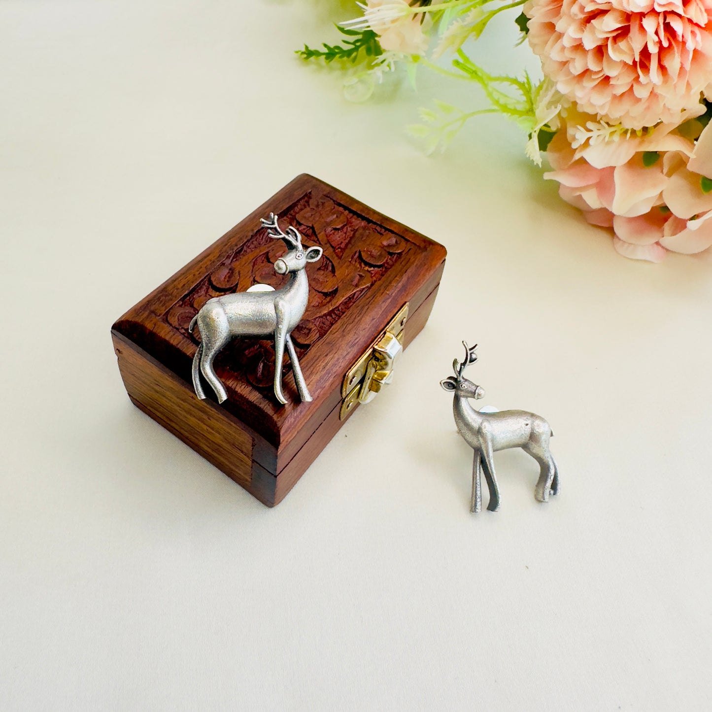 Deer Motif Studs