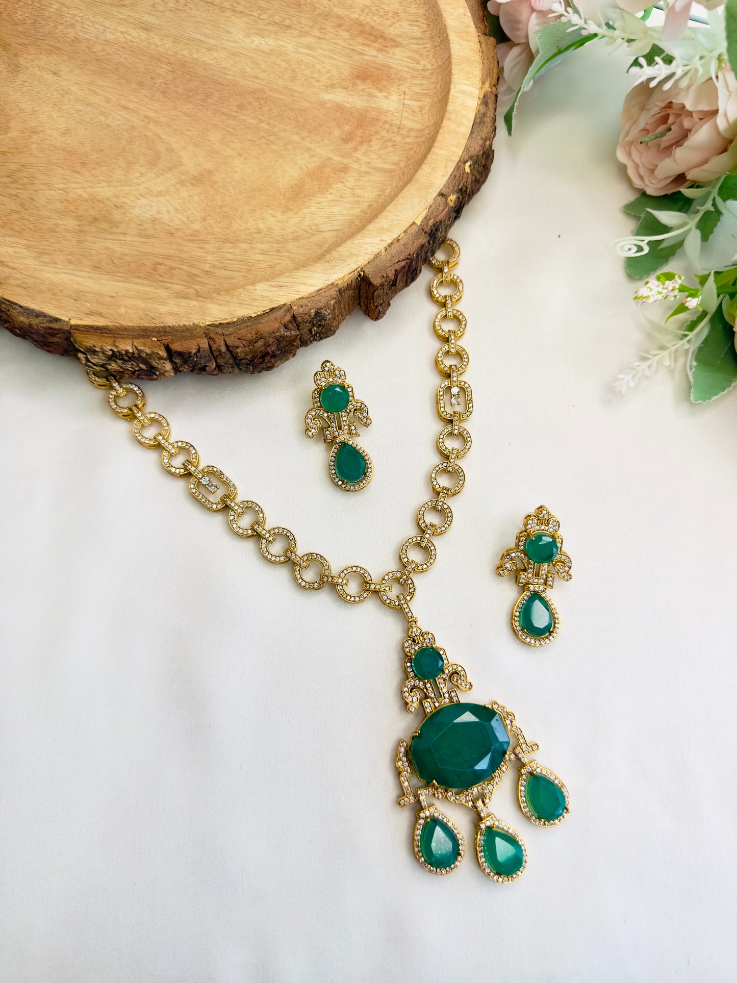 Doublet AD Necklace Set