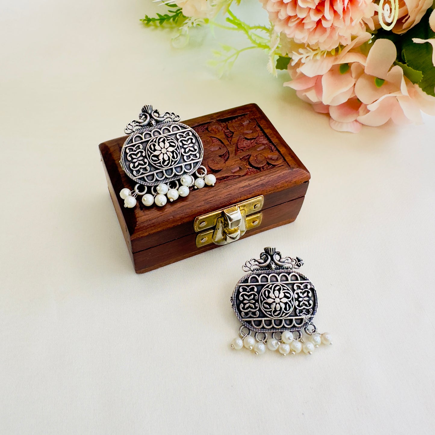 Solid replica Stud Earrings