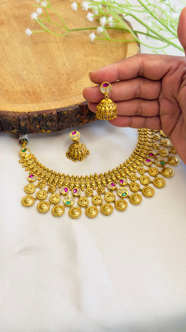 Rajwadi Necklace set