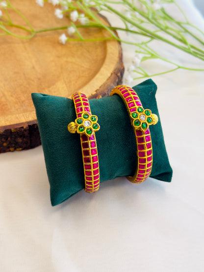 Jadau Openable Bangles
