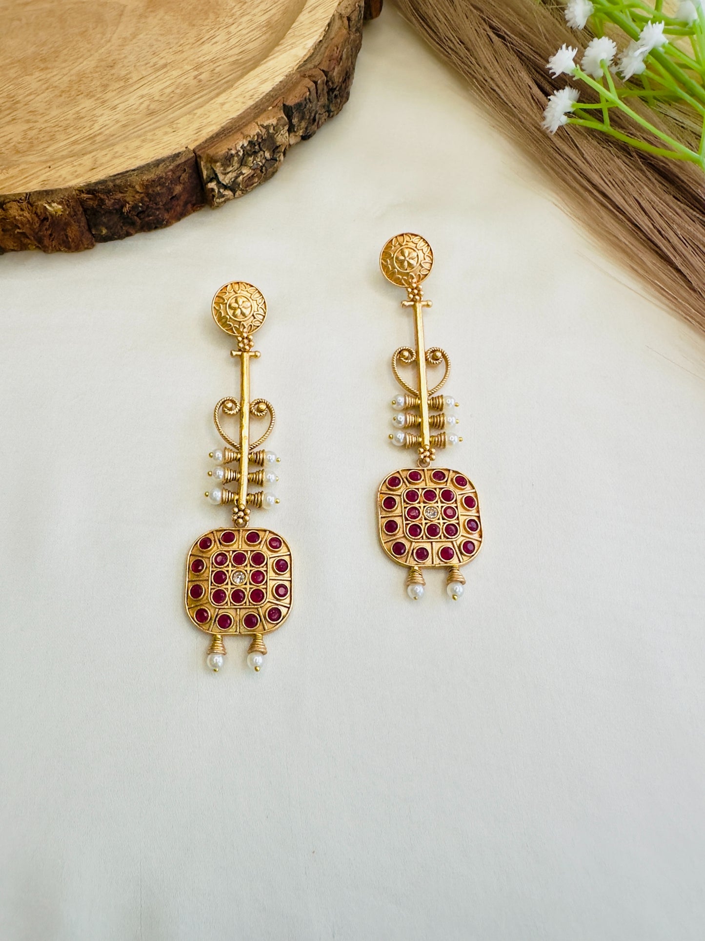 Amrapali Pattern Danglers
