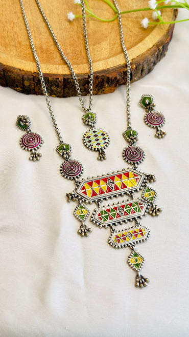 Double Layer Necklace Set
