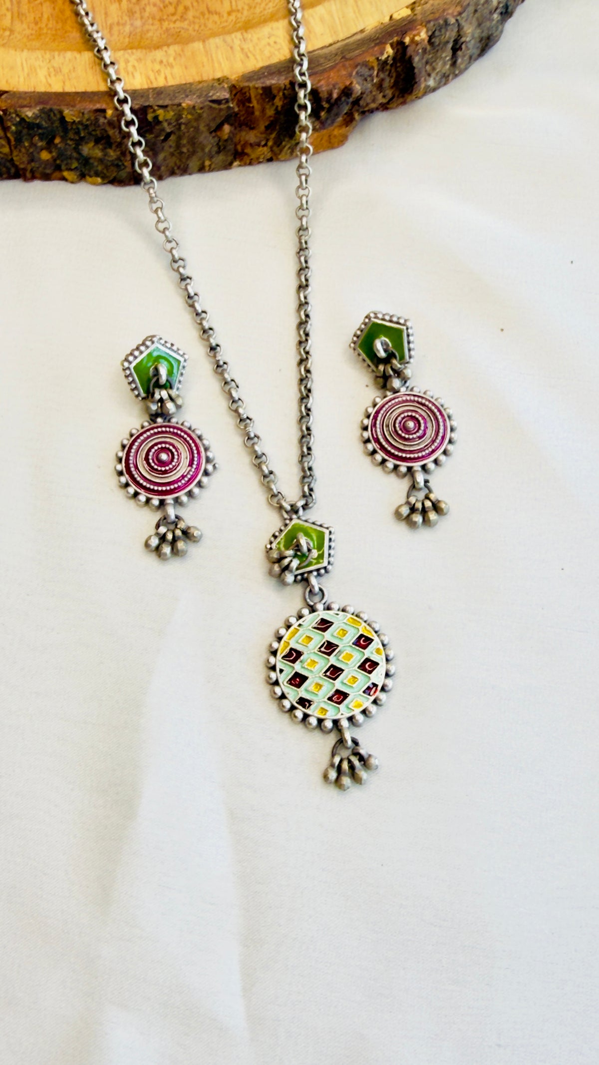 Double Layer Necklace Set