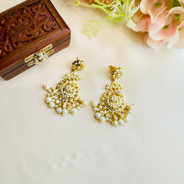 Pearl Jadau Earrings