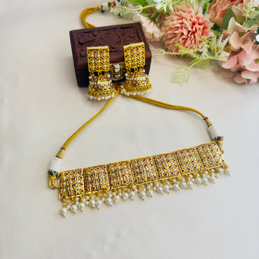 Hyderabad Jadau Choker Set