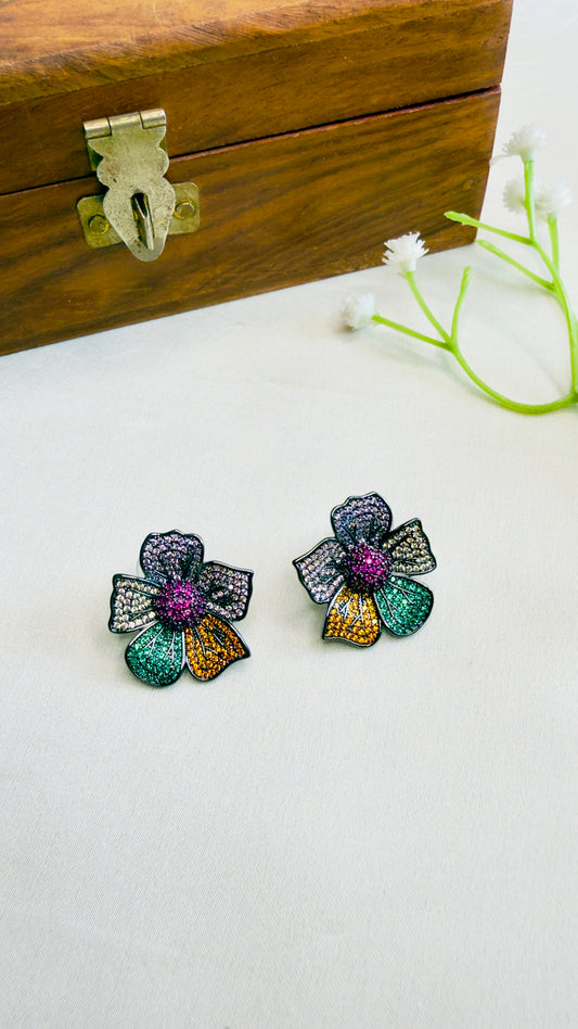 Multicolor Stud Earrings