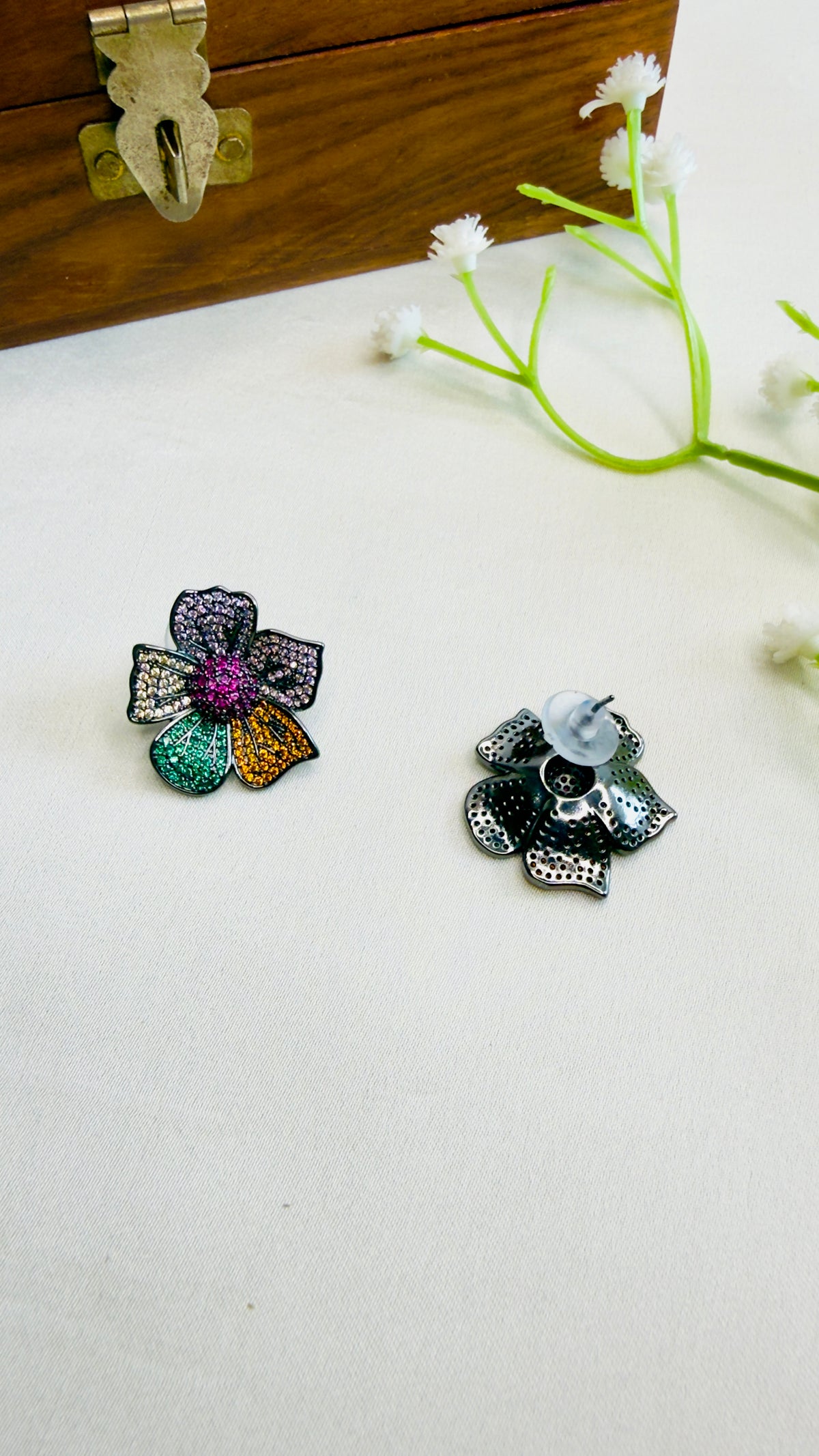Multicolor Stud Earrings