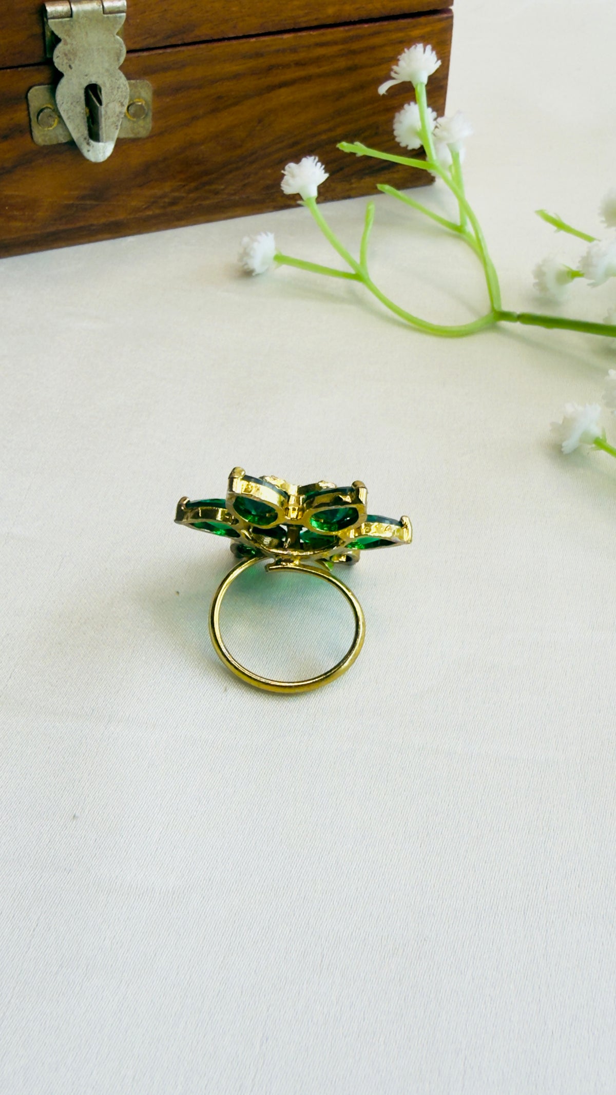 CZ Green Ring