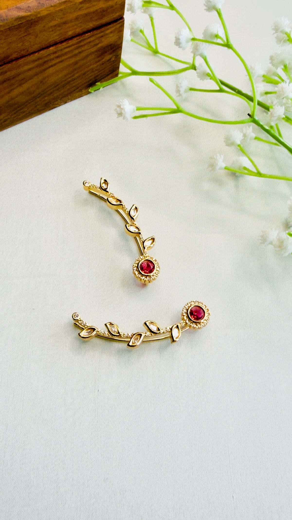Kundan Ear cuff