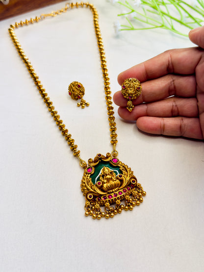 Temple Necklace Set