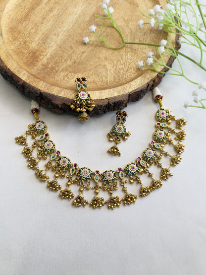 Jhmuki Necklace Set