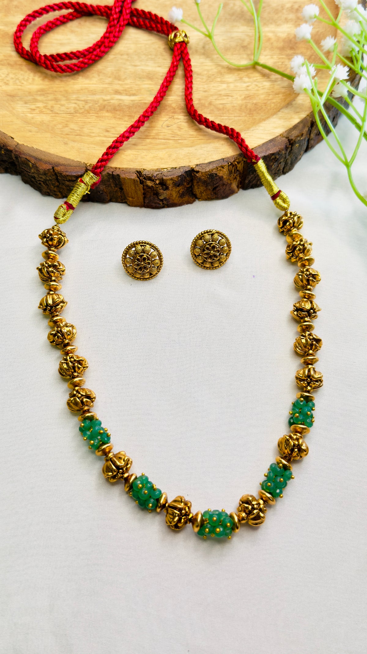 Beautiful Brass short Mala