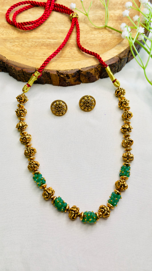 Beautiful Brass short Mala