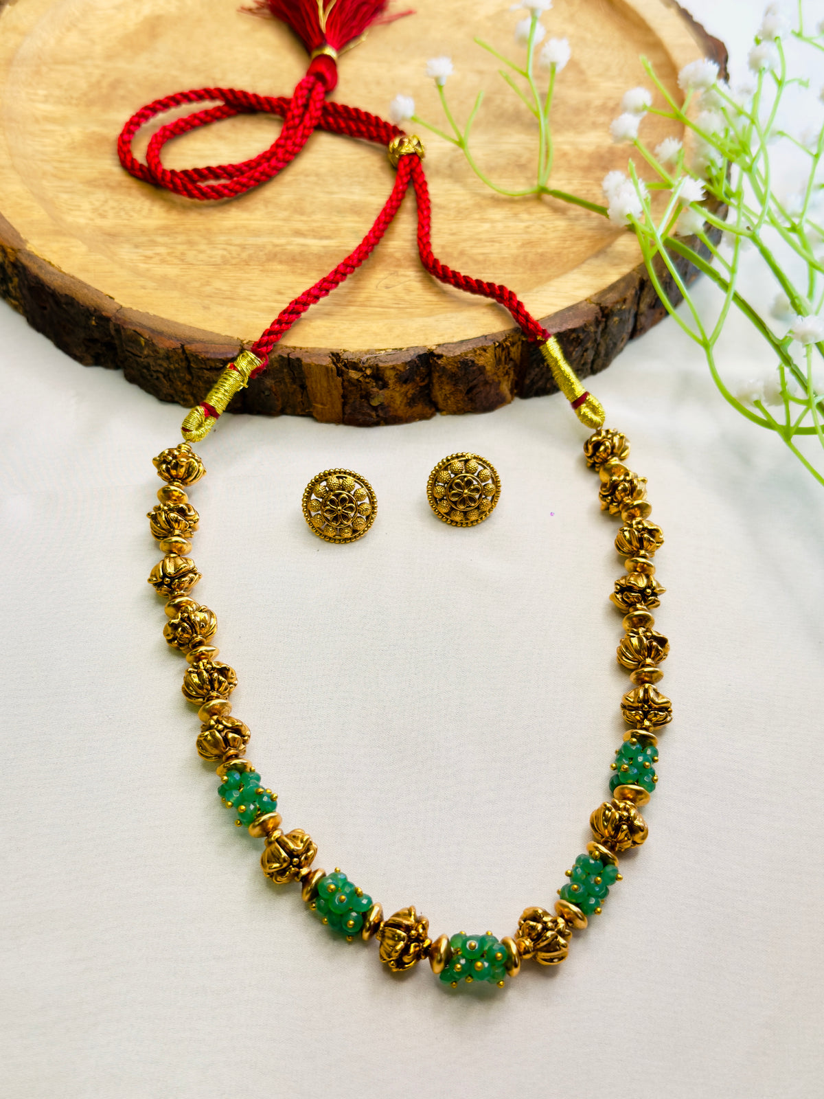 Beautiful Brass short Mala