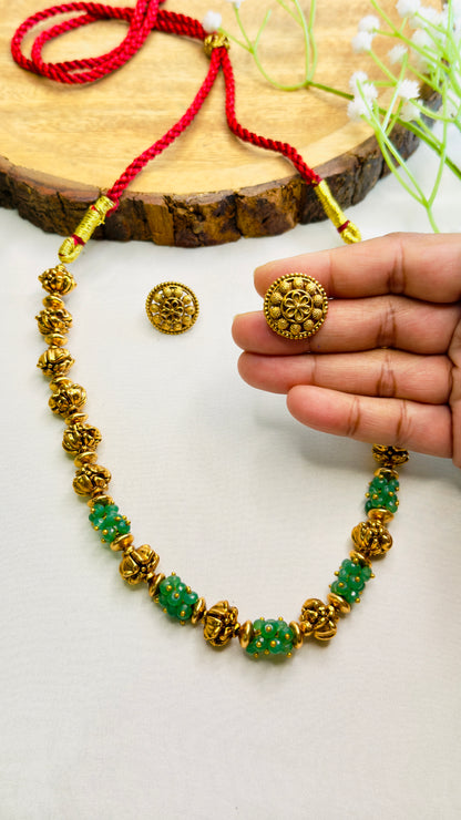 Beautiful Brass short Mala