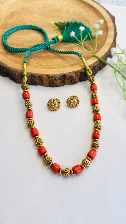 Beautiful Brass short Mala