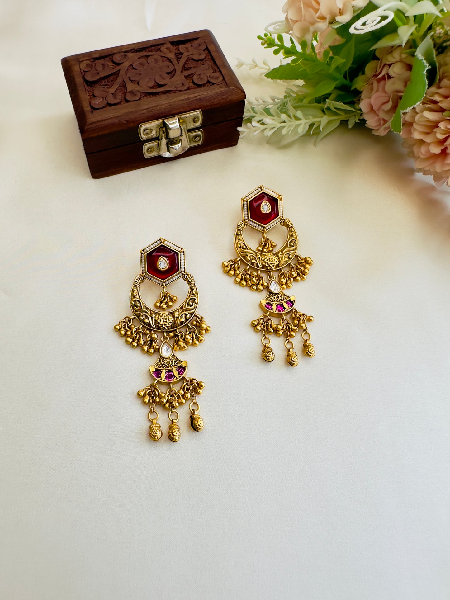 Delicate Mid Length Earrings
