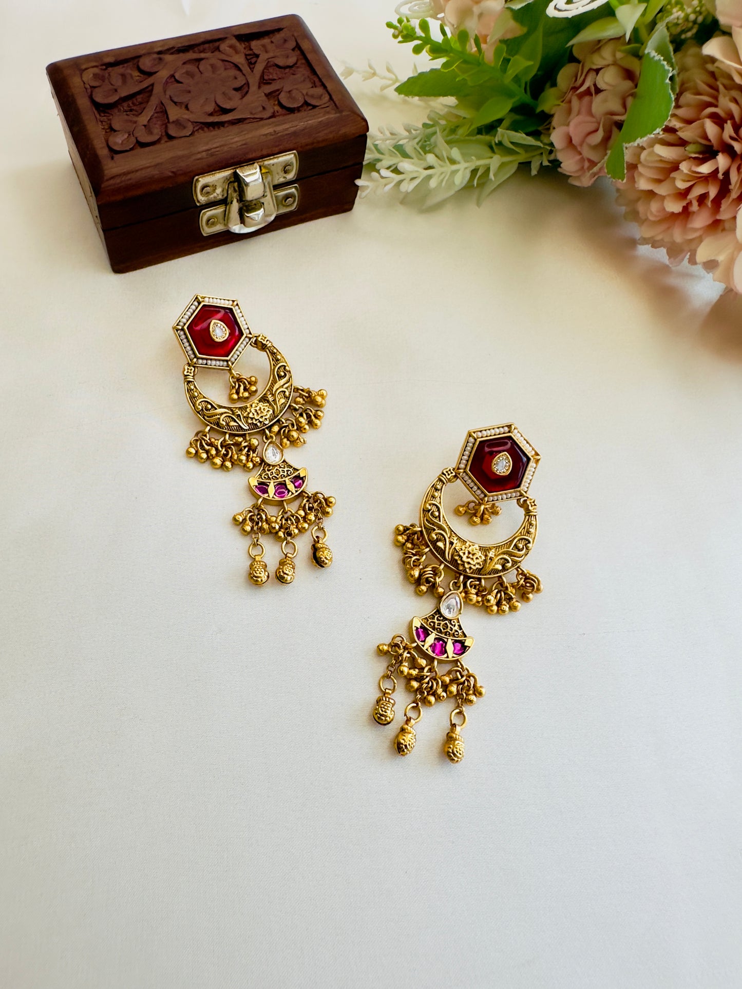 Delicate Mid Length Earrings