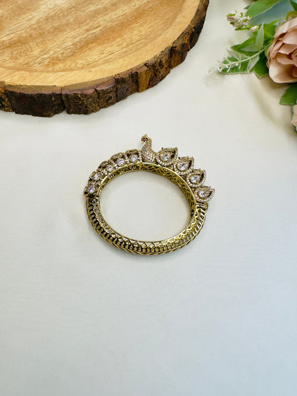 Peacock Clear Bracelet
