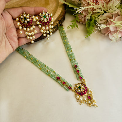 Chandbali Jadau Necklace Set