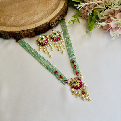 Chandbali Jadau Necklace Set