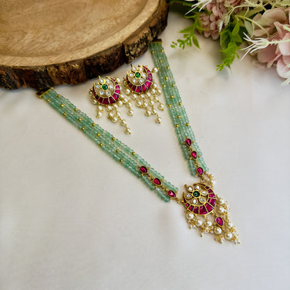 Chandbali Jadau Necklace Set