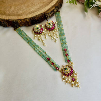 Chandbali Jadau Necklace Set
