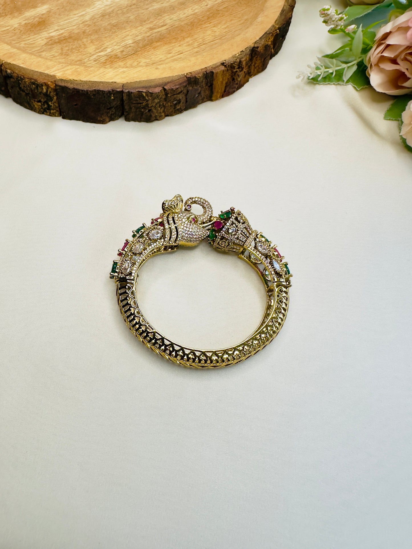 Elephant Motif nano AD Bracelet