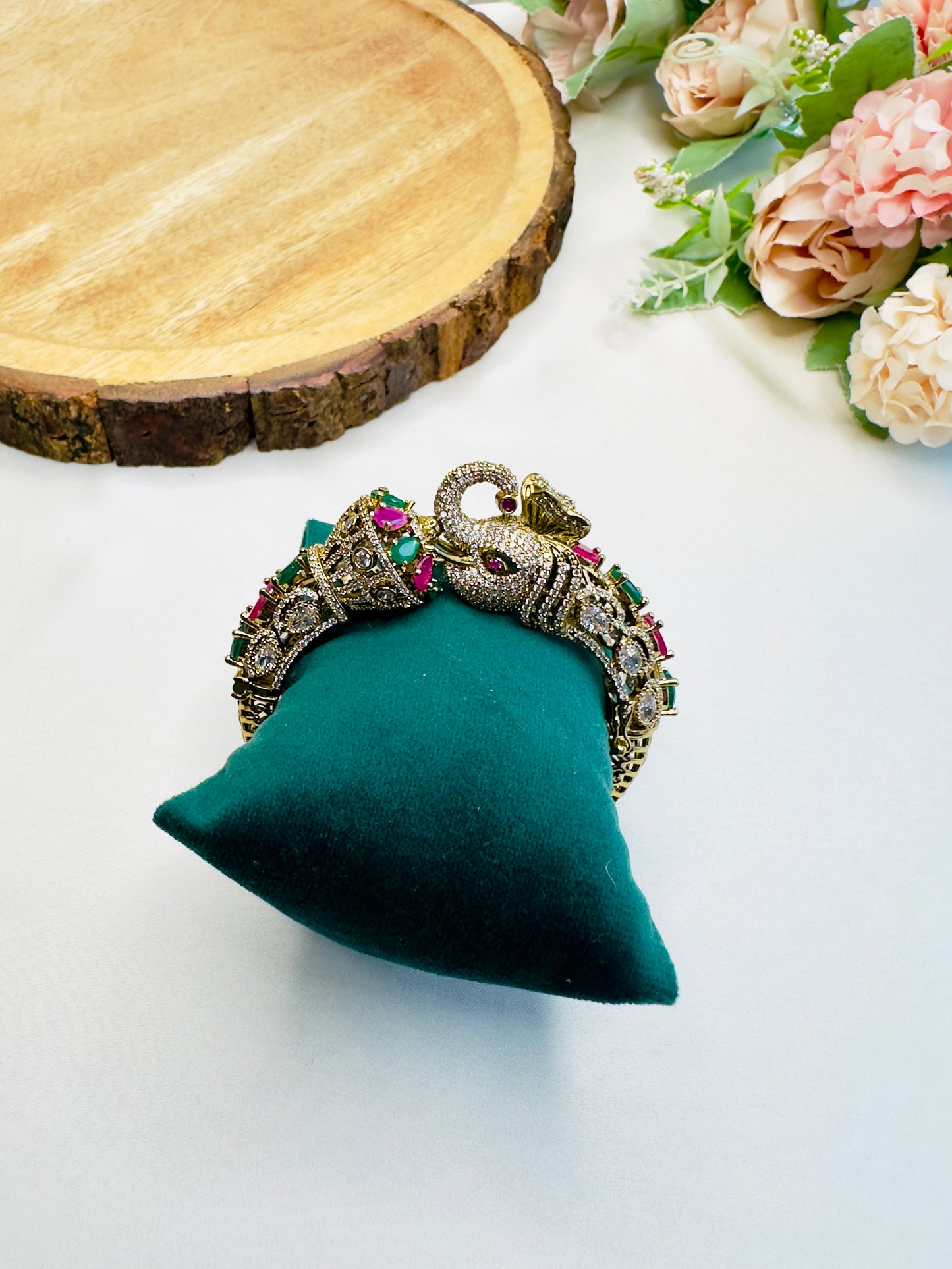 Elephant Motif nano AD Bracelet
