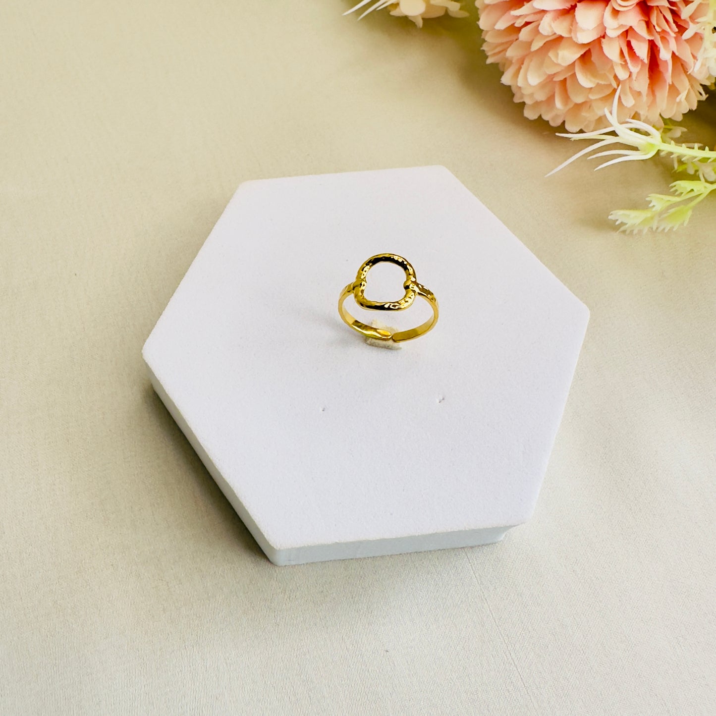 Tarnish Free Small circle ring