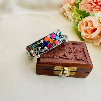 Multicolor Oxidized Bracelet